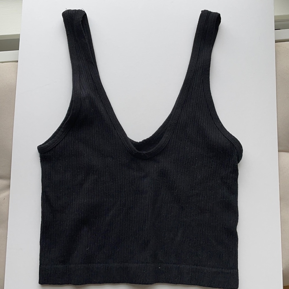 Out from under textured tank